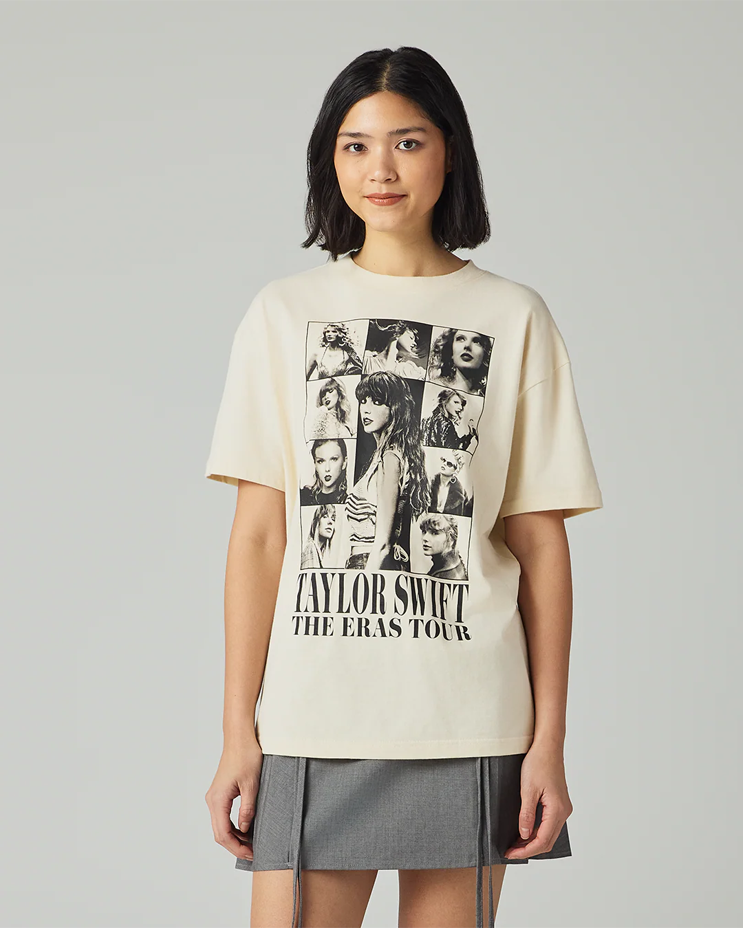 Taylor Swift | The Eras Tour Through LA Beige T-Shirt - Image 3